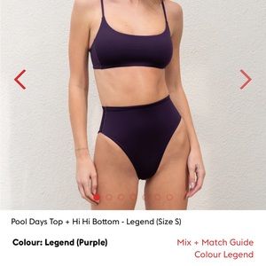 Left on Friday Hi Hi Bottom size S